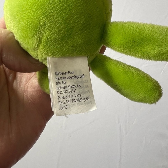 PLUSH Hallmark Disney ITTY Bittys MONSTERS Inc MIKE Wazowski Stuffed Animal Mini - Picture 3 of 5